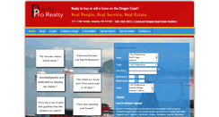 Desktop Screenshot of pacificprohomes.com